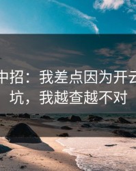 我差点中招：我差点因为开云网页踩坑，我越查越不对