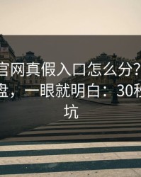 爱游戏官网真假入口怎么分？我做了实测复盘，一眼就明白：30秒快速避坑